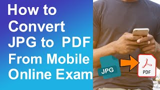 How to convert jpg to pdf from mobile [upl. by Leikeze]