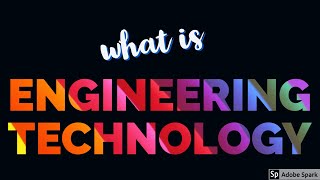 WHAT IS ENGINEERING TECHNOLOGY DIFFERENCE BETWEEN THEORETICAL ENGINEERING in the US [upl. by Hollander]