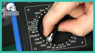 Multimeter Guitar Diagnostics [upl. by Eeral]