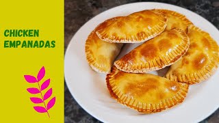 Ovenbaked Chicken Empanadas [upl. by Ayna]