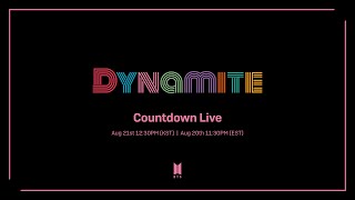 BTS 방탄소년단 Dynamite Countdown Live ENG [upl. by Arata]