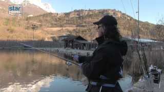 Pesca a trota lago con vetrino e bombarda  Star Fishing TV [upl. by Imuya245]