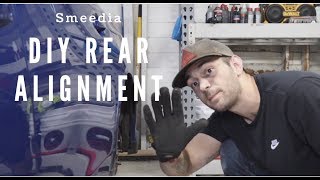 DIY Rear End Alignment Vlog 14 [upl. by Dick]