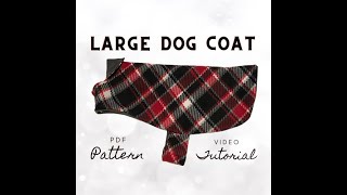 DIY Reversible Dog Coat [upl. by Trilley]