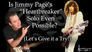 Heartbreaker Guitar Solo Lesson  Led Zeppelin [upl. by Ebby]