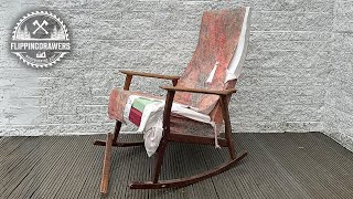 Old broken rocking chair  RESTORATION [upl. by Halle270]