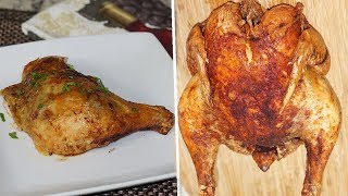 How To Fry a Whole Chicken Juicy and Delicious [upl. by Moyna]