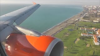 EasyJet Airbus A319111  London Luton to Malaga Full Flight [upl. by Ginder]