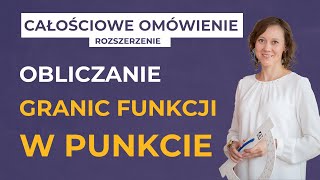 Granica funkcji w punkcie ROZSZERZENIE [upl. by Airemaj]