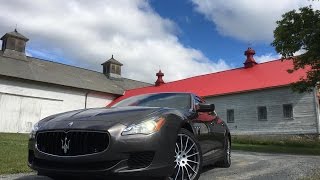 Maserati Quattroporte 2016 Review  TestDriveNow [upl. by Drazze939]