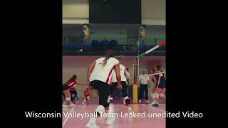 Wisconsin Volleyball Team Leaked unedited Video1 [upl. by Mahgirb249]