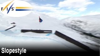 Mens slopestyle finals highlights from the 2013 VossOslo FIS Freestyle World Ski Championships [upl. by Odilo]