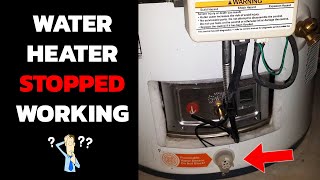 How To Reset Flammable Vapor Sensor on Water Heater [upl. by Lleksah]