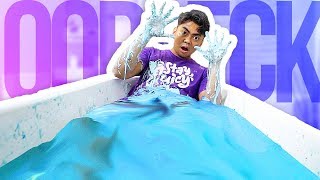 GIANT OOBLECK BATH CHALLENGE [upl. by Amersham945]