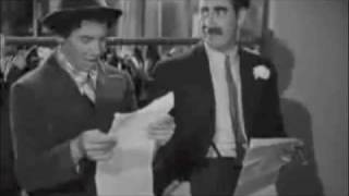 Marx Brothers  The Contract Scene  Chico and Groucho [upl. by Alyks434]