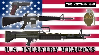 US Infantry Weapons Vietnam War [upl. by Yentrac]