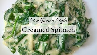 Creamed Spinach [upl. by Cartwell651]