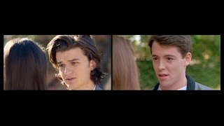 Dominos Pizza quotFerris Buellerquot Commercial SideBySide Comparison  Joe Keery [upl. by Pierette216]