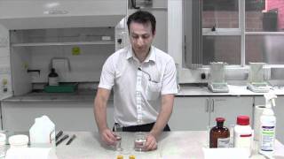 Mixing two immiscible liquids [upl. by Rotsen636]