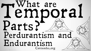 What are Temporal Parts Perdurantism and Endurantism Definition [upl. by Aiyram]