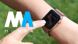 Apple Watch Milanese Loop Review  How to Install  Mumba [upl. by Lezah]