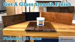 How To Use Grain Fillers  Finishing 101 Series [upl. by Reiche330]