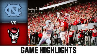 North Carolina vs NC State Game Highlights  2023 ACC Football [upl. by Ettesel]