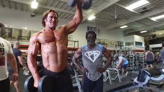 Mike OHearn amp Robby Robinson  Destroy Shoulders at Golds Venice [upl. by Peppel]