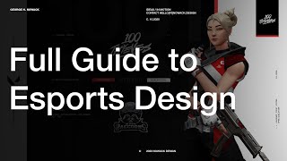 How to Become a Full Time Esports Designer in 2021 [upl. by Ahsinal476]