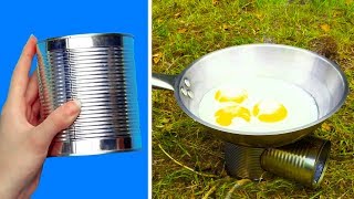 36 EXTREMELY CLEVER CAMPING HACKS [upl. by Ecnerrot]