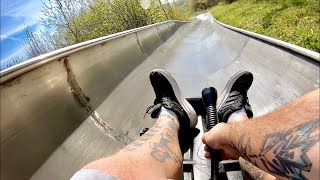 Chatham Ski Centre Toboggan Vlog 19th April 2019 [upl. by Rama]