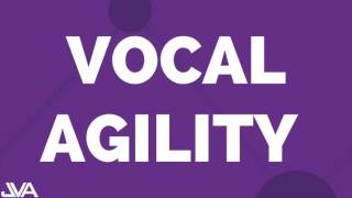 Vocal Agility Exercise [upl. by Ecilayram]