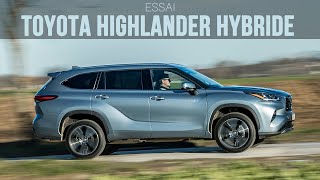 Essai Toyota Highlander Hybride 2021 [upl. by Corette]