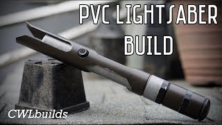 Making a Lightsaber from PVC Collaboration with SkillTree [upl. by Eelrebmik]