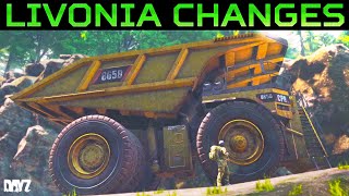 All Livonia Map Changes for DayZ 119 [upl. by Derfniw]