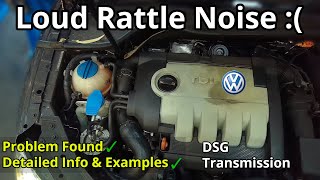 VW Audi Rattling Noise From Transmission Area [upl. by Eedia332]