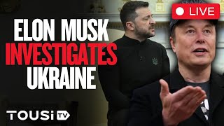 🚨 LIVE Elon Musk Launches Investigation Into Ukraine Finances [upl. by Broadbent674]