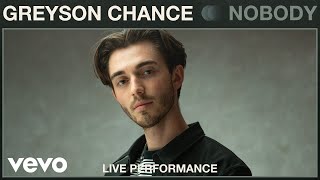 Greyson Chance  Nobody Live Performance  Vevo [upl. by Lexine680]