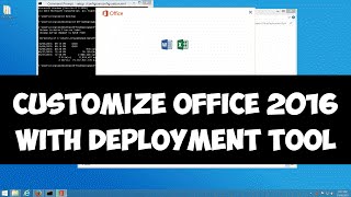 Customize Office 2016 installation with deployment tool [upl. by Sauveur]