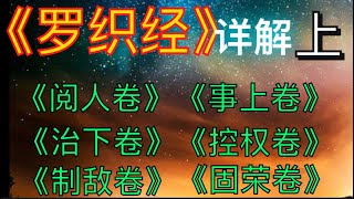 《罗织经》逐句解读原文白话对照版：（上半部分）第一篇——第六篇《羅織經》解讀 [upl. by Tirrell]