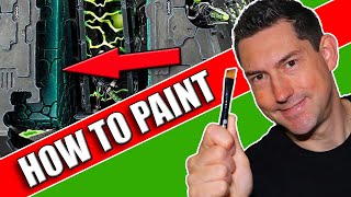 Necron Painting Tutorial  Necron Blackstone  Paint it Easy [upl. by Anoyi]