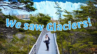 Patagonias PERITO MORENO Glacier  Hiking LOS GLACIARES National Park El Calafate Argentina [upl. by Ebehp504]