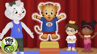 Daniel Tigers Neighborhood  Gymnastics Class  PBS KIDS [upl. by Fotinas]