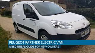 Peugeot Partner Electric or Citroen Berlingo EV beginners guide for new owners [upl. by Alisander106]