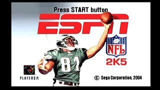 ESPN NFL 2K5  Gameplay PS2 [upl. by Nazar]