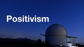 Positivism  Research Paradigms [upl. by Malchy]