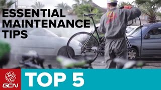 5 Essential Bike Maintenance Tips [upl. by Slemmer]