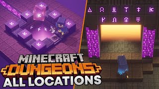 Minecraft Dungeons  How to unlock the Secret Level All Rune Locations [upl. by Sylvie]