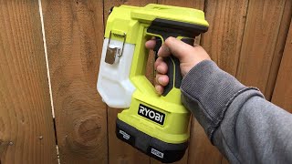 18V Ryobi ONE Handheld Sprayer Overview [upl. by Herrick]