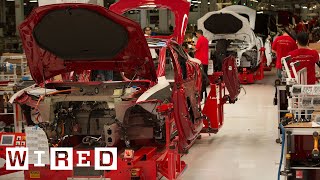 How the Tesla Model S is Made  Tesla Motors Part 1 WIRED [upl. by Kcirdor852]